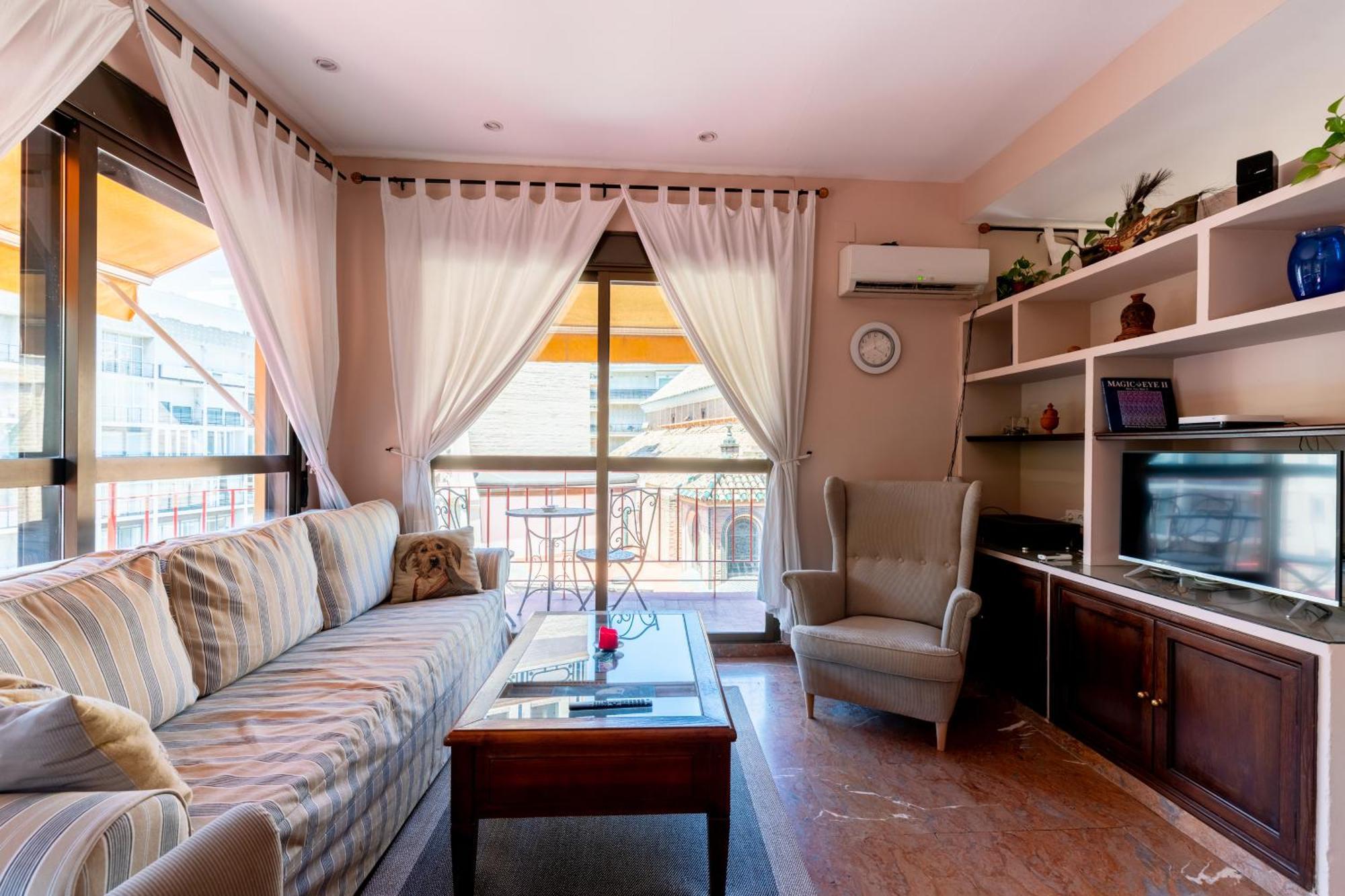 Penthouse!!! Center Of Seville!!! 2 Bedroom + 2 Bath!!! Exteriér fotografie